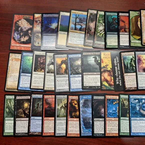 "Magic The Gathering 163 Card Lot – Commons/Uncommons/Rares – Great Condition" - Picture 8 of 9